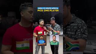 IND amp SA T20i Pick Your Favorite Player pakistanireaction pakquiz indvssa [upl. by Aneekas]