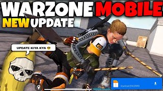 NEW UPDATE GAMEPLAY IN INDIA 🇮🇳 WAITING FOR WARZONE MOBILE GLOBAL RELEASE 🙂 [upl. by Suilenroc]