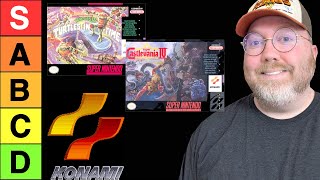 I Ranked Konami SNES Games [upl. by Melissa]