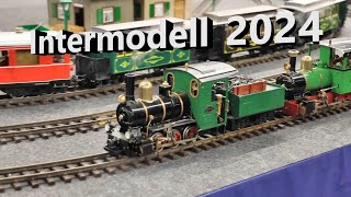 Intermodellbau 2024  die elektrische Modelleisbahn von H0 bis Größe Z und herrliche Diaramas [upl. by Nodle]