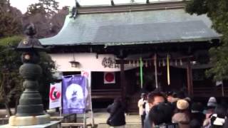 初詣で混雑する青葉神社宮城県仙台市 2013 [upl. by Raimondo]