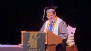 Salutatorian Speech  Universal Academy  Coppell [upl. by Wiggins609]