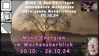 Wochenüberblick der Mondenergien vom 2010  261024 [upl. by Heymann]