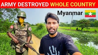 Military Junta Destroyed Whole Myanmar Country [upl. by Ecinahs]