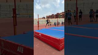 highjump athletics girlshorts viralvideo [upl. by Ettenrahc]