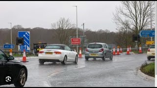 M27 crash Man dies and three arrested after lorry collision [upl. by Anerac]