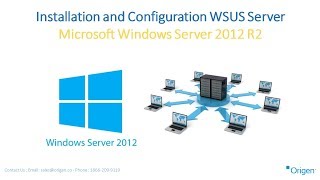 Installation and Configuration WSUS Server Microsoft Windows Server 2012 R2 [upl. by Caswell]