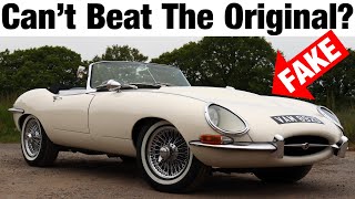 Is This Fake Jaguar EType BETTER Than The Original Triple C Challenger Replica Road Test [upl. by Asilam]