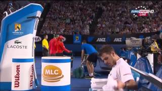 Stanislas Wawrinka Vs Rafael Nadal Australian Open 2014 Final FULL HD [upl. by Mariande]