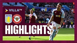 Aston Villa 33 Brentford  HIGHLIGHTS [upl. by Vanny]