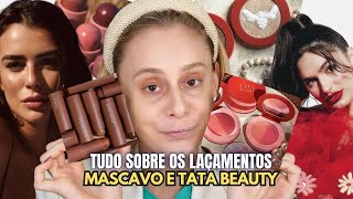 Maquia e Fofoca Lançamento MASCAVO MARI SAAD e TATA BEAUTY [upl. by Aleahcim]