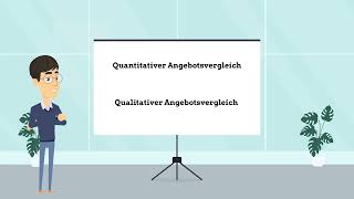 Lernvideo quantitativer Angebotsvergleich [upl. by Upton]