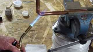 How to solder copper pipe Tips and tricks The old plumber shows complete technique [upl. by Ehcrop]