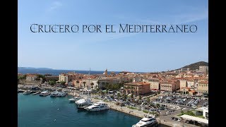 Vlog  Crucero por el Mediterráneo  Ajaccio Roma Pisa Florencia Cannes Palma de Mallorca [upl. by Isabelle]