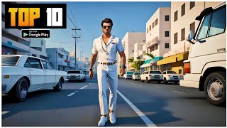 Top 10  New Games like GTA V  for Android 2023  gta 5 like games for android [upl. by Adnyleb]