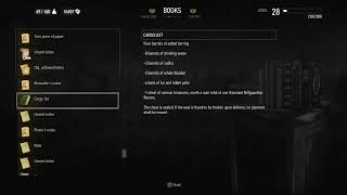 BOOKS Cargo list Witcher 3 InGame Lore Read Aloud [upl. by Blase707]