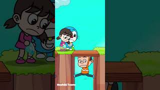 Double Bridge Challenge  Good Nobita And Greed Jaian [upl. by Ahtera]