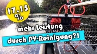 Solaranlagen Reinigung  Erhöht es wirklich den Ertrag [upl. by Parnell]