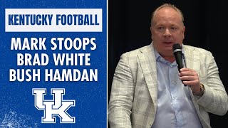 Mark Stoops and coordinators discuss upcoming Kentucky Football season at luncheon  UK Football [upl. by Dotson]