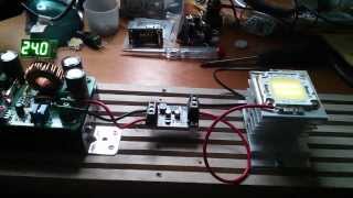 Using a 5W LED Driver Module on a 20W LED  Seriously Overclocked [upl. by Brenton]