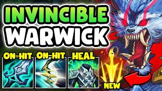 WAIT THIS WARWICK BUILD IS ACTUALLY DISGUSTING WTF IS THIS HEALING  EPISODE 38 [upl. by Levison708]