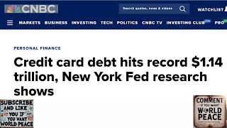 Credit Card Debt Hits a Record 114 Trillion—Is There a Solution Without War [upl. by Ahsyat]