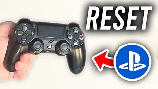 How To Reset PS4 Controller  Full Guide [upl. by Lezley]