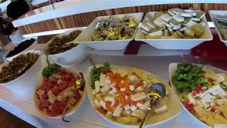 Kervansaray Lara Hotel 5 Restaurant  Завтрак г Анталия Турция [upl. by Rosena]