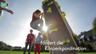 Kletterspaß für Schulen und Spielplätze  die TERRAMO Kletterdrehsäule von Wehrfritz [upl. by Arza511]