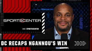 Daniel Cormier reacts to Francis Ngannou’s win vs Ciryl Gane at UFC 270  SportsCenter [upl. by Laenej517]