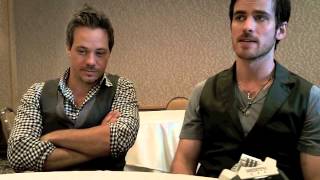 Colin ODonoghue and Michael RaymondJames Talk ONCE UPON A TIME at San Diego Comic Con 2013 [upl. by Eilliw222]