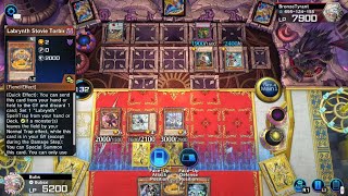 Labyrinth Unchained vs Strong Amazoness deck Yugioh Master Duel [upl. by Nalym]