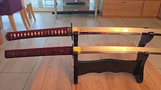 Z Sey KobuseKatana Tamahagane Stahl vs MAS Maple L6 Klinge 13 ⚔️ [upl. by Cohette]