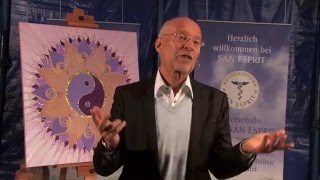 Das Geheimnis der Lebenskraft  Dr Dahlke spricht in der Heilerschule École San Esprit [upl. by Erolyat]