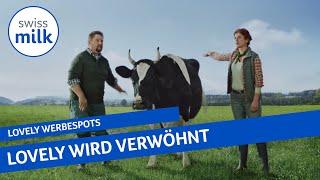 Schweizer Bäuerinnen und Bauern tun alles für Kuh Lovely  Werbespot  Swissmilk 2018 [upl. by Odnam]