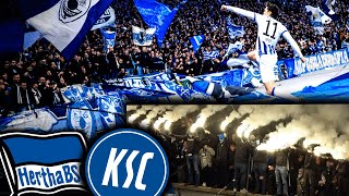 Gute Freunde kann niemand trennen… Hertha 🤝 Karlsruhe [upl. by Saks539]