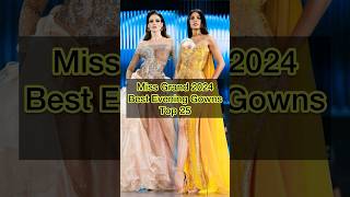 Miss Grand 2024 Best Evening gowns missgrand missgrandinternational missgrand2024 mgi shorts [upl. by Yellat]