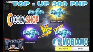 Codashop Vs Mobiamo 300php  6000 Diamonds [upl. by High814]