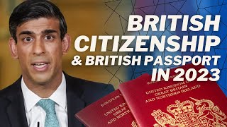 HOW TO GET BRITISH CITIZENSHIP AND A BRITISH PASSPORT IN 2023  NATURALISATION APPLICATION 2023 [upl. by Glogau805]