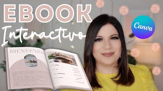 Cómo hacer un PDF INTERACTIVO en Canva 💫 [upl. by Llednil261]