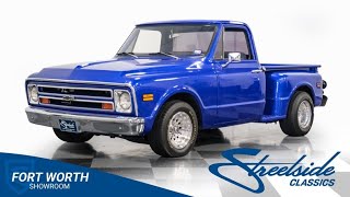 1968 Chevrolet C10 Stepside for sale  6828DFW [upl. by Enelrihs]