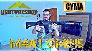 M4a1 Cyma CM515  438 FPS   Airsoft Review  FBAIRSOFT [upl. by Lita790]