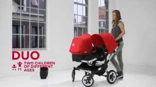 Full Demo  How to use the Bugaboo Donkey Duo  Bugaboo Strollers [upl. by Annawot]