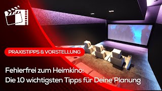 Fehlerfrei zum perfekten Heimkino 10 Tipps für Deine Planung  aus der Erfahrung von Takeoff Media [upl. by Ashby]