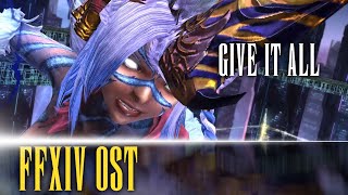 Arcadion Floor 4 Theme quotGive It Allquot official lyrics in subtitles  FFXIV OST [upl. by Ahsieym]