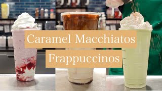 starbucks explained the caramel macchiato amp frappuccino [upl. by Odnomar]