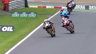 2024 Pirelli National Superstock Championship RD11 Brands Hatch Race 1 highlights [upl. by Ennywg]