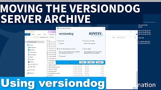 Moving the versiondog server archive [upl. by Neelsaj]