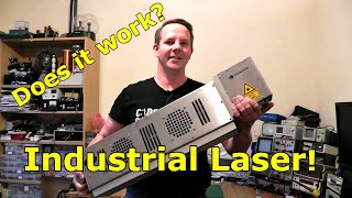 Industrial CO2 Laser Coder TEARDOWN and repair Part 1 [upl. by Gabby]