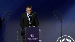 Oregon’s Bo Nix Accepts 2023 Campbell Trophy [upl. by Lahsiv901]